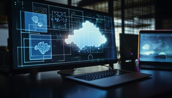 glowing-blue-office-desk-with-modern-technology-generated-by-ai_188544-25964.jpg Systems Design Starter Kit